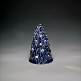 Blue Xmas Tree Luminary 5