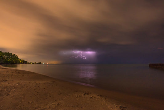 Lighthouse Beach and Storms