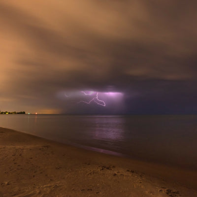 Lighthouse Beach and Storms