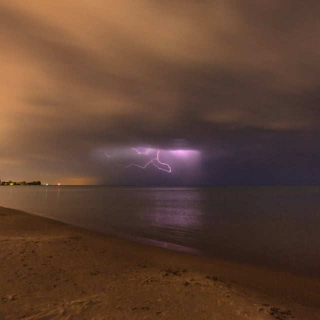 Lighthouse Beach and Storms