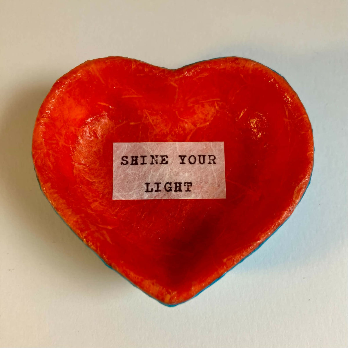 Heart trinket dish