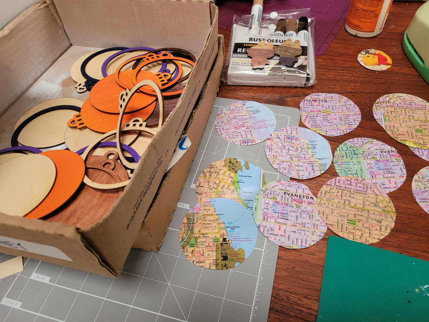 Evanston Neighborhood Christmas Ornaments