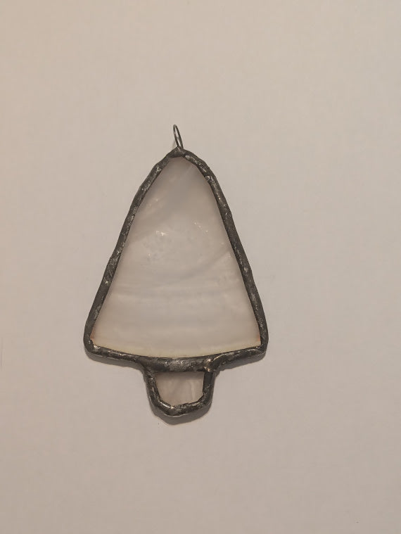 Recycled Stained Glass Bell