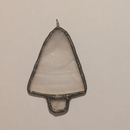 Recycled Stained Glass Bell