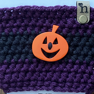 Coffee Cozy - Jack-O-Lantern