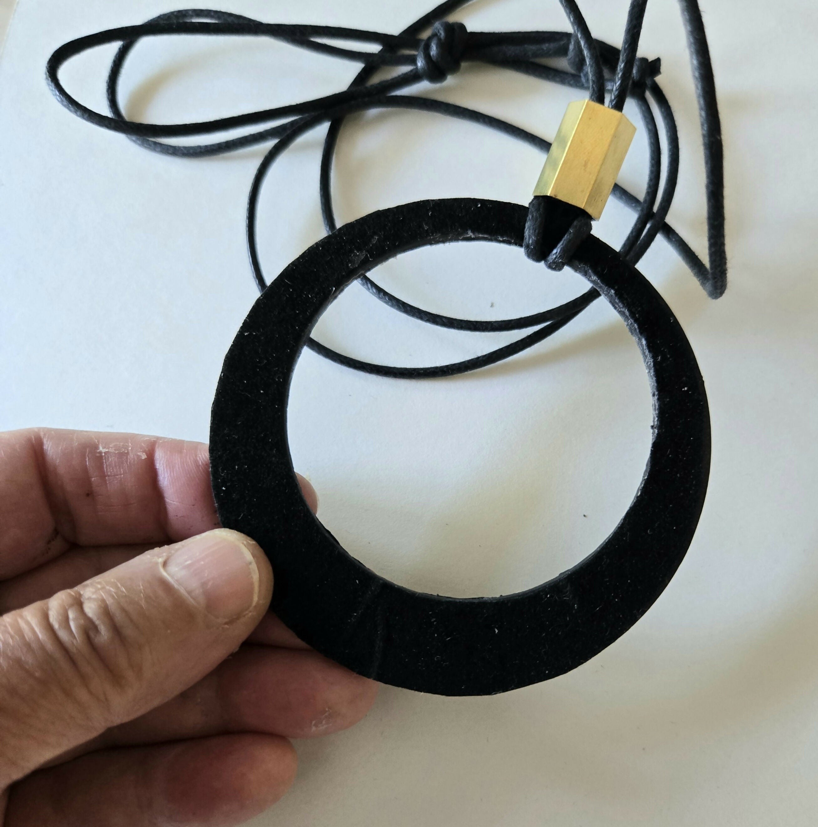 Large Boho hoop pendants