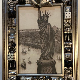 Moon and Stars Picture Frame