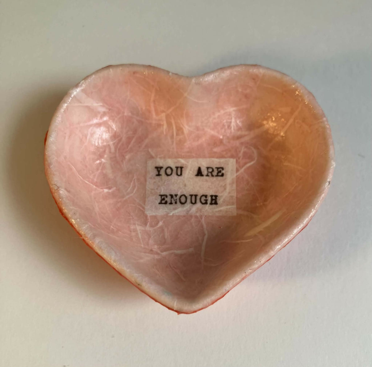 Heart trinket dish
