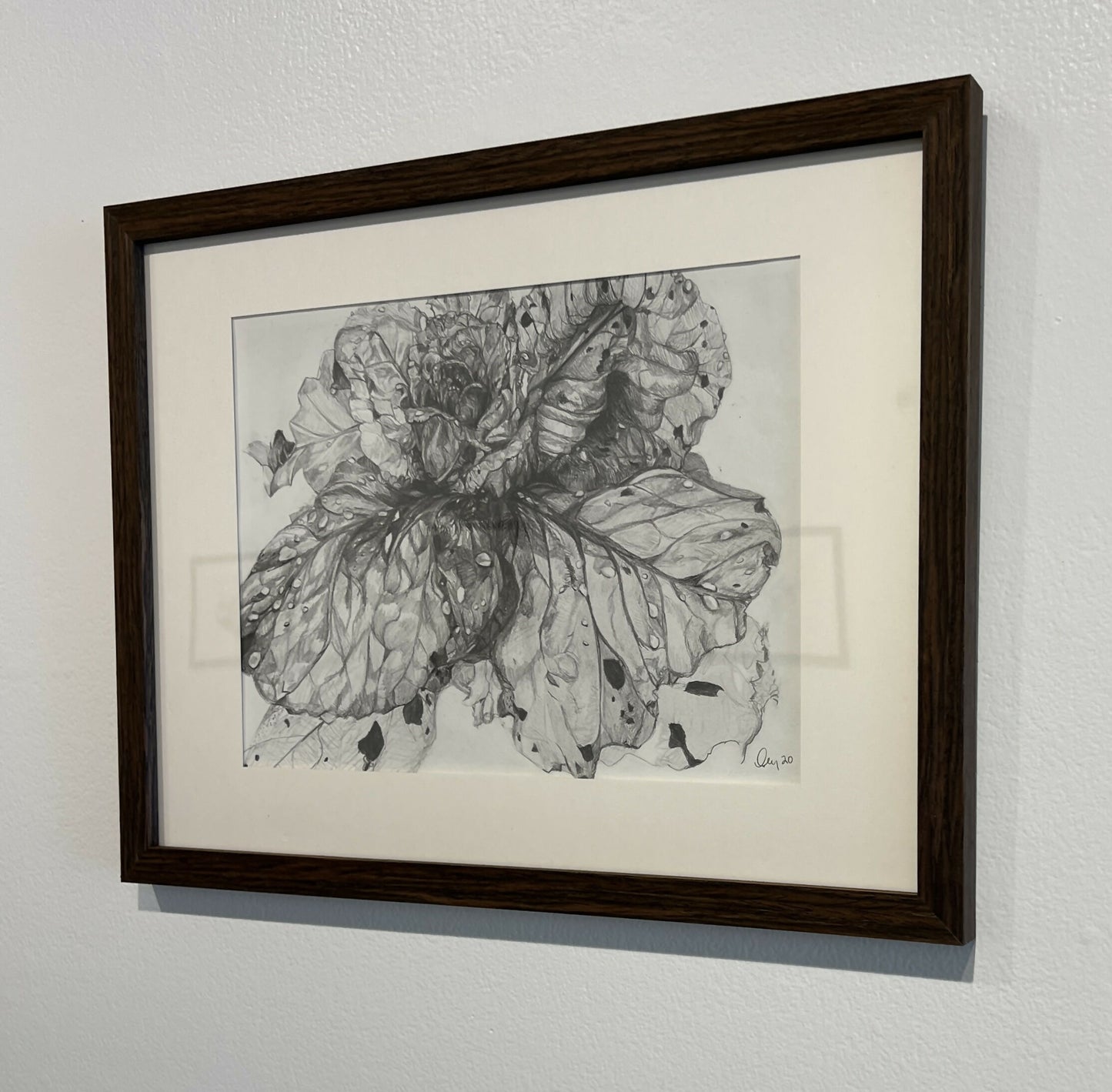 "Shining Through" framed original