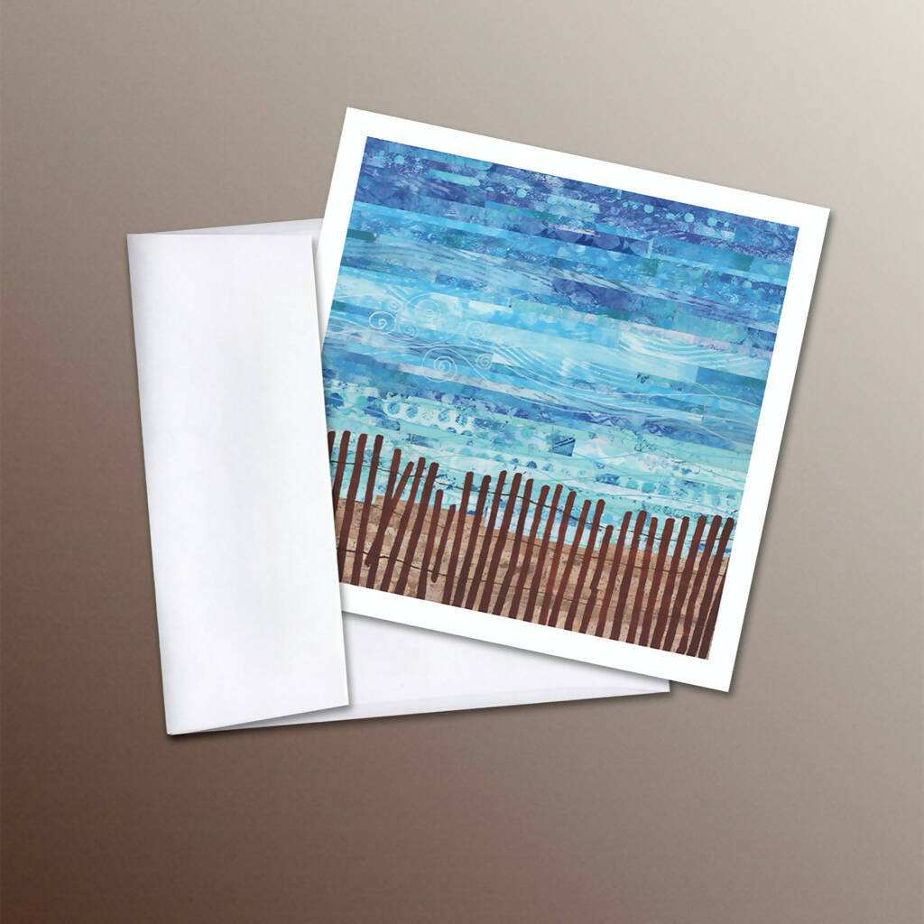 Lee Street Beach Note Cards • 4pk (Blank Inside)