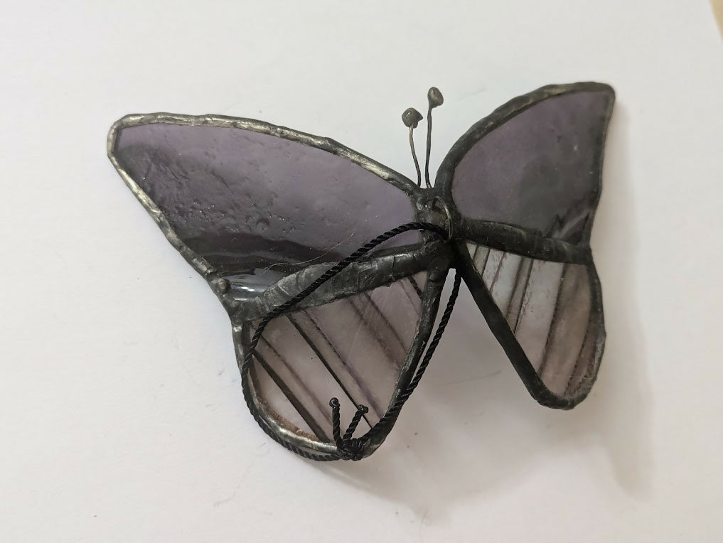 Recycled Stained Glass 3D Butterfly - 4 Segment