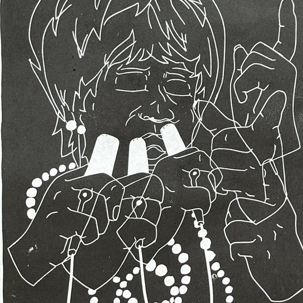 Ella Fitzgerald | Jazz Singer | Linocut Print | Wall Art