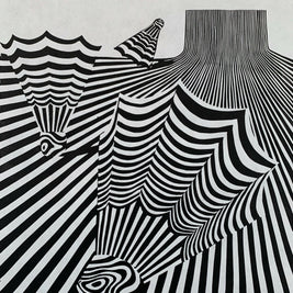 Shuttlecock at Nelson Atkins, Kansas City | Linocut Print | Wall Art