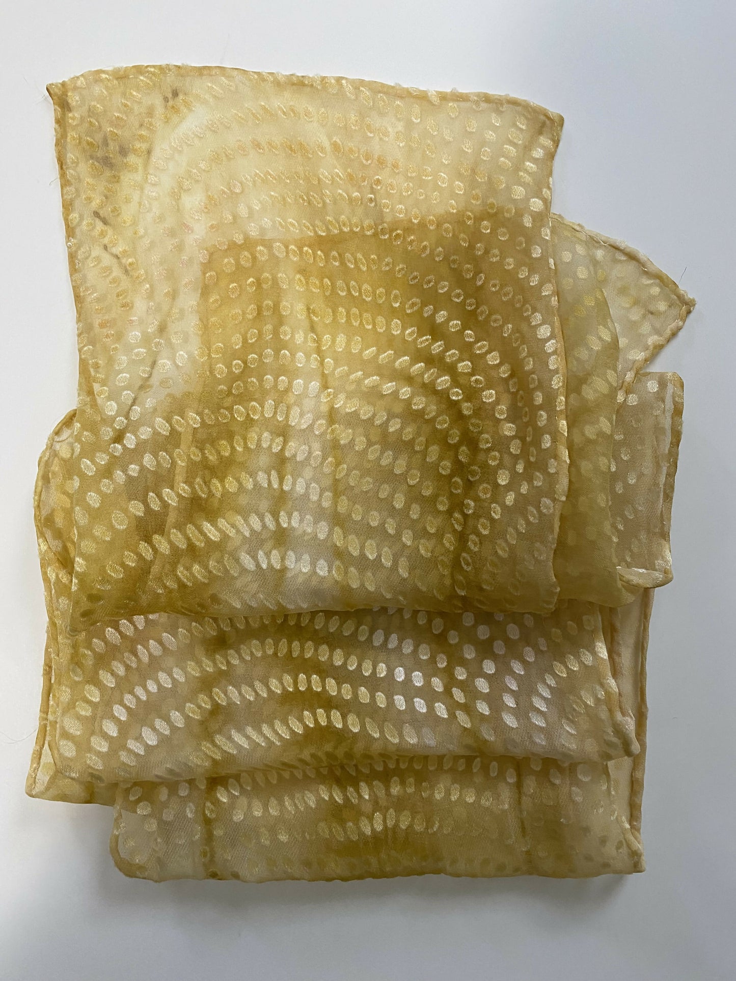 devore scarf: dot pattern assorted