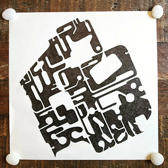 "Invalid Reference" - ink drawing