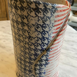 Round tall Colorful vase