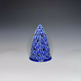 Blue Xmas Tree Luminary 5
