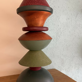 Wood turned sculpture