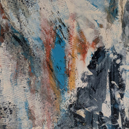 Canyons 2025 12x16 Oil & CWM on paper