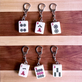 Mahjong Tile Keychains