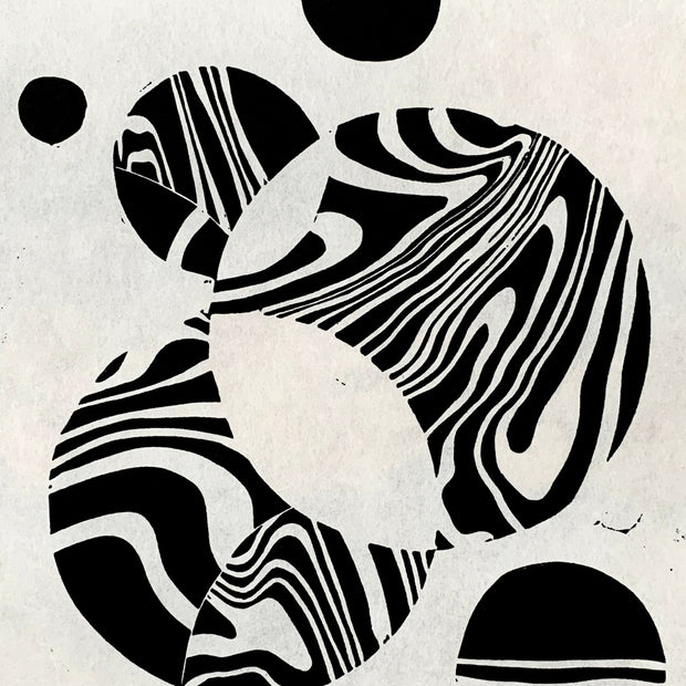 Marble 01 | Linocut Print | Wall Art