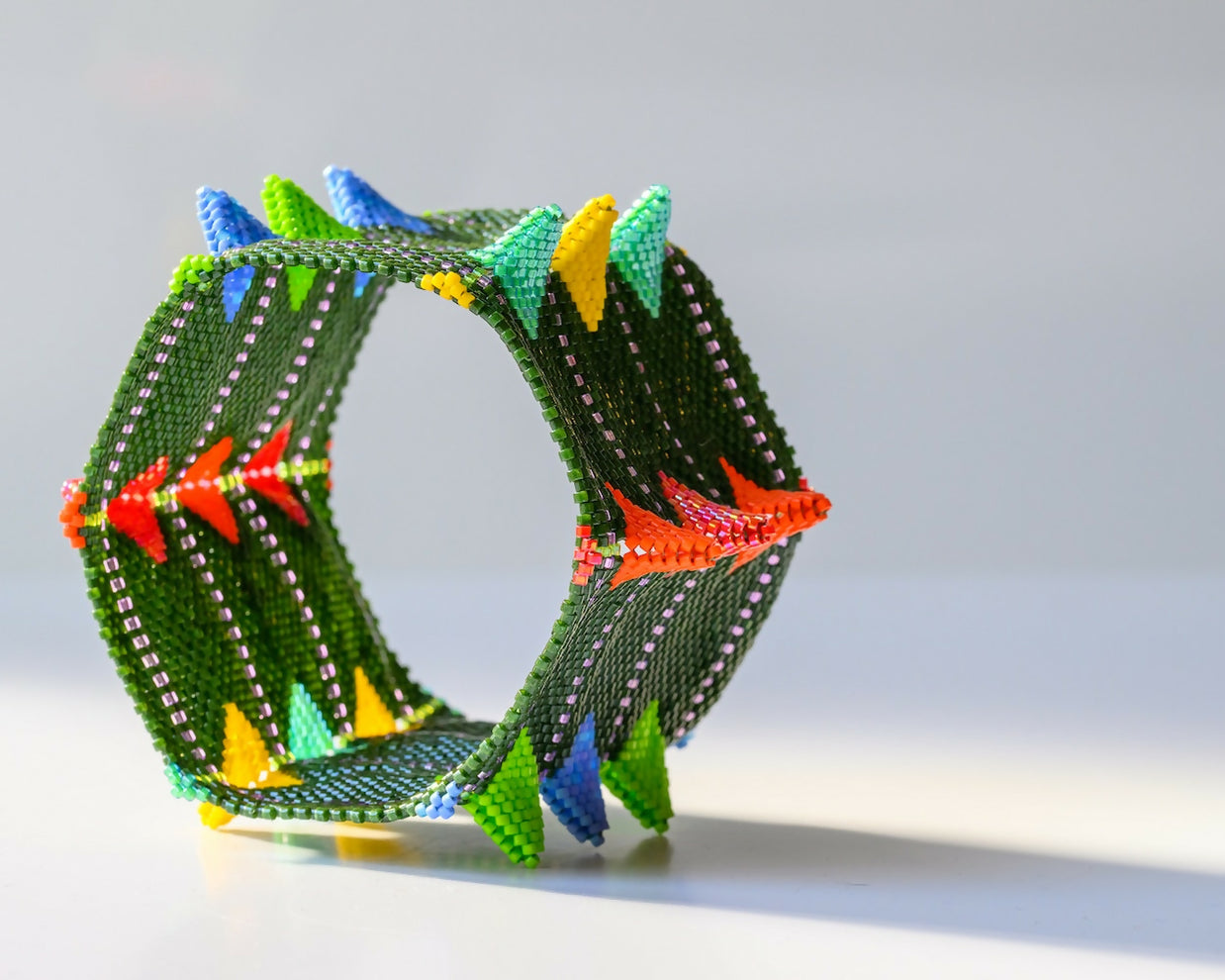 Bold Spikes Cuff