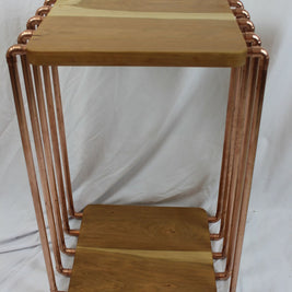 Cherry 10-Pipe Table (10-17) - front