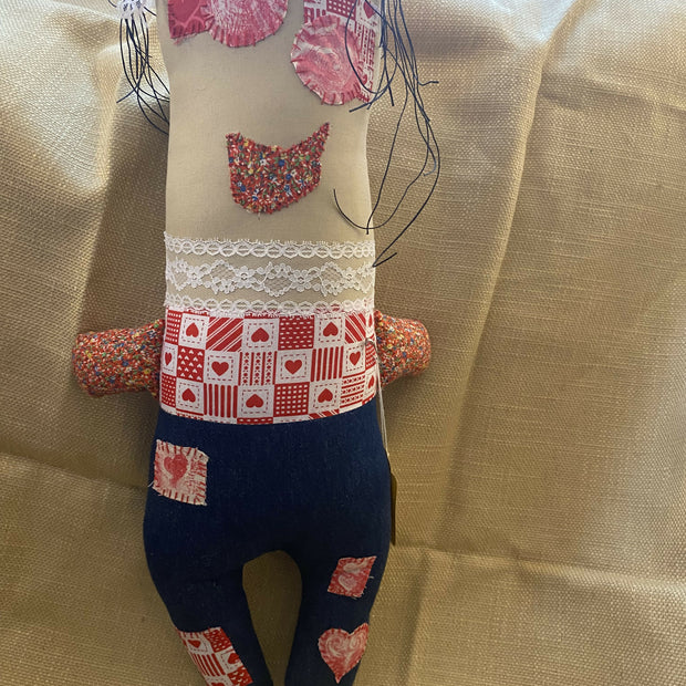 Hearts and lace monster