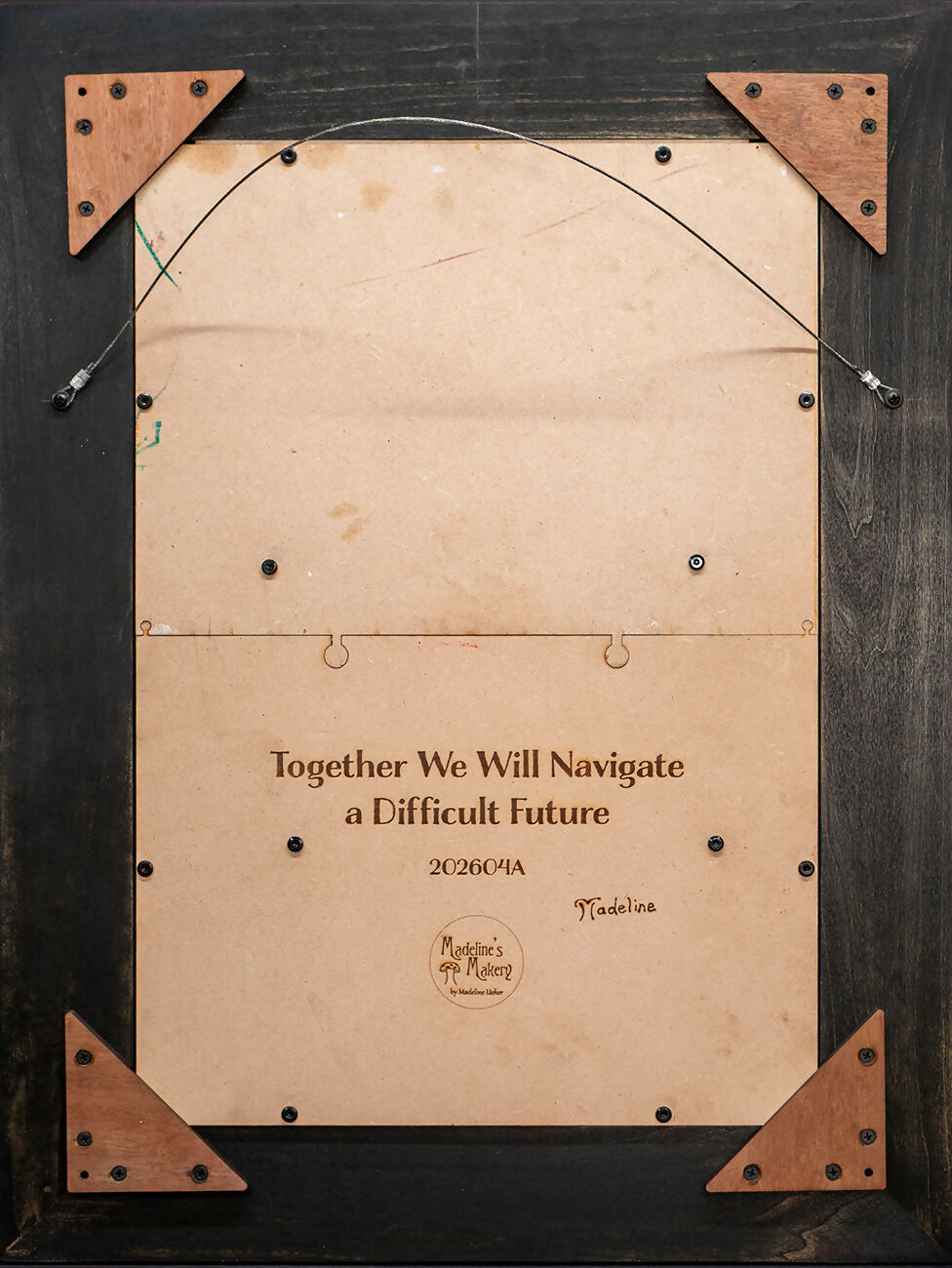 Together We Will Navigate a Difficult Future