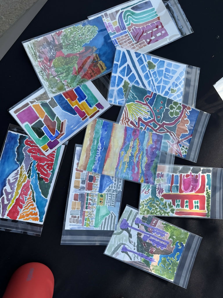 Original Postcard Paper