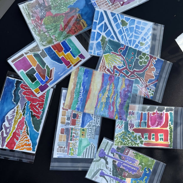 Original Postcard Paper