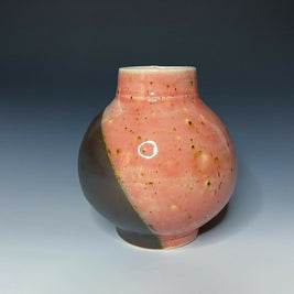 Two Toned Moon Jar Bud Vase