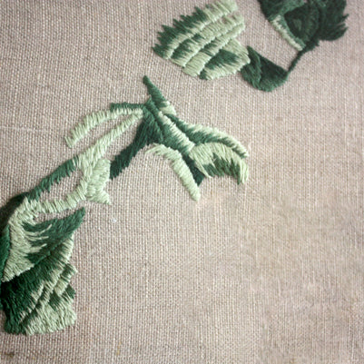 Green embroidery 4