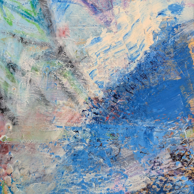 Reflections 2025-11x15 Oil & cold wax medium on paper