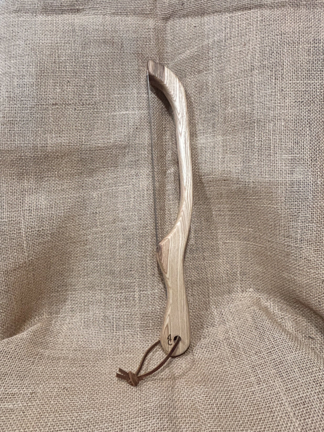 Ash Bow Knife/Bagel Knife/Sourdough Knife