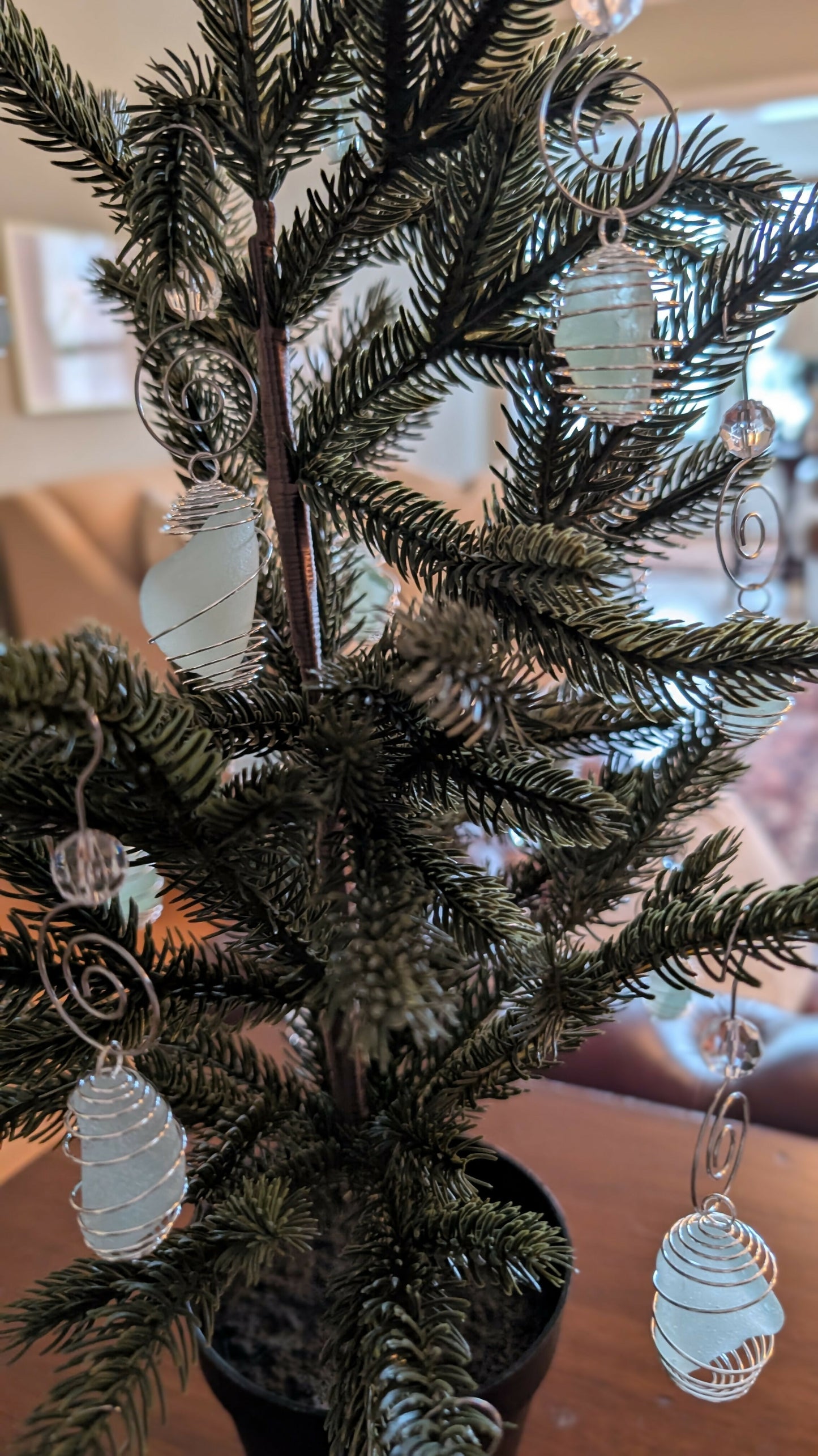 Beach Glass Christmas Ornament