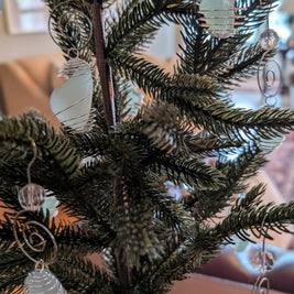 Beach Glass Christmas Ornament