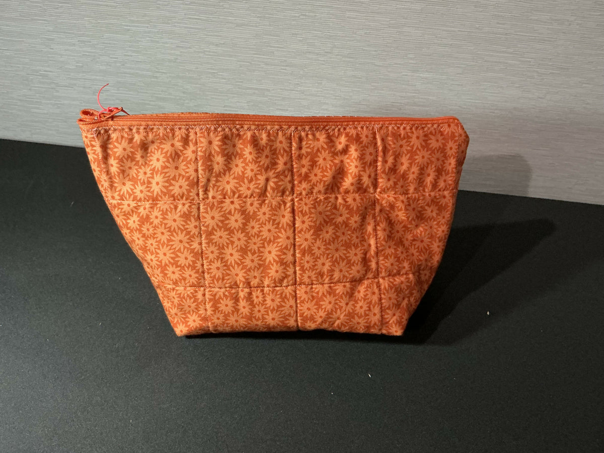 Cosmetic bag, large, Swiss design orange