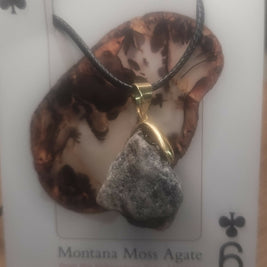 Rock crystal necklace