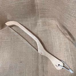 Silver Maple bow knife (bagel knife/sourdough knife)