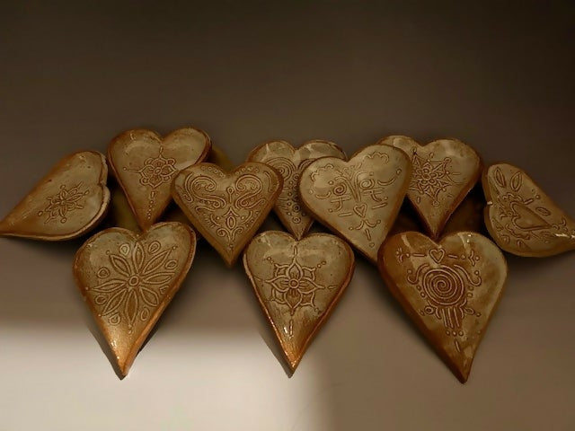 heart trinket bowls