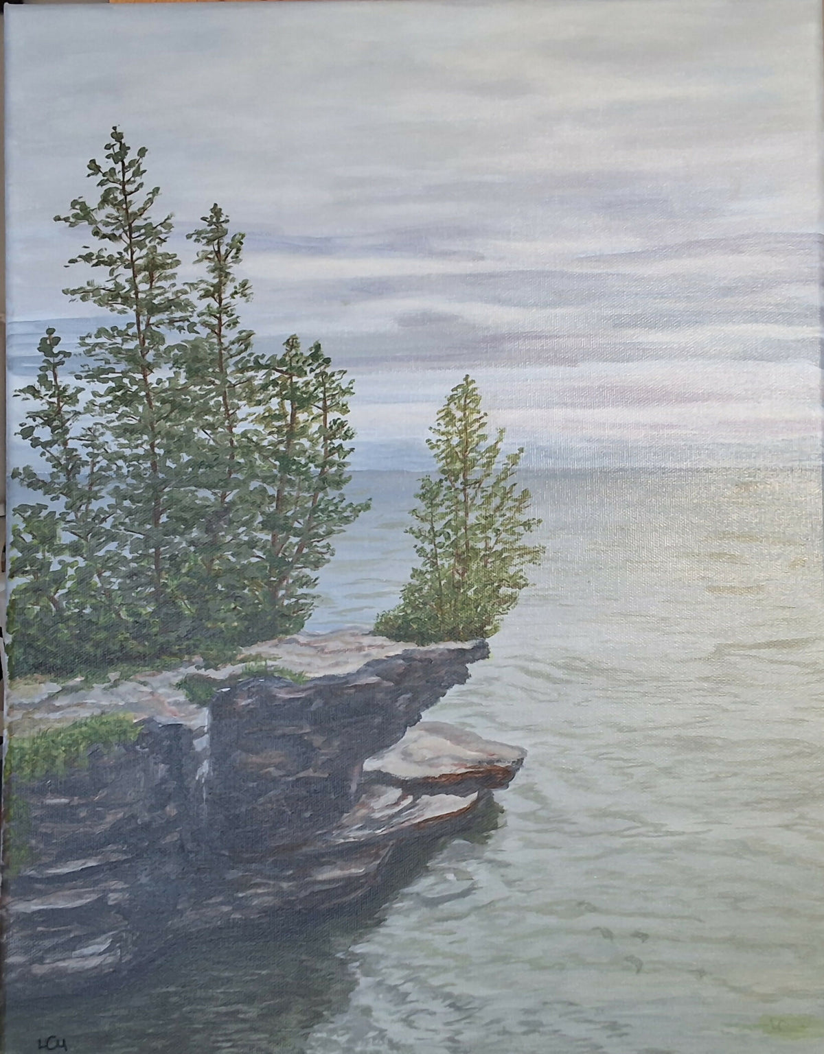 At Cave Point