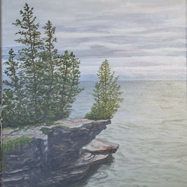 At Cave Point