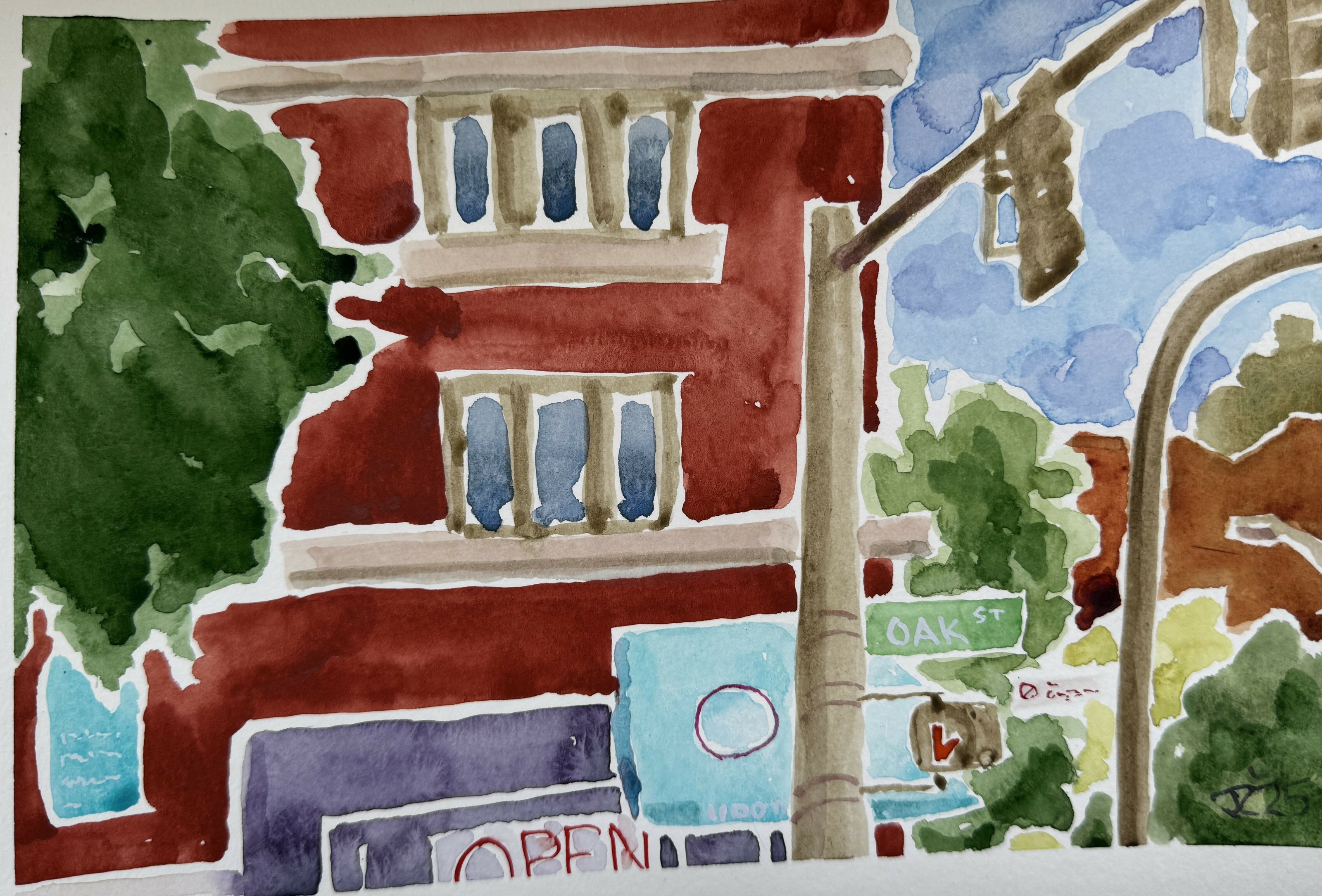 At the Corner