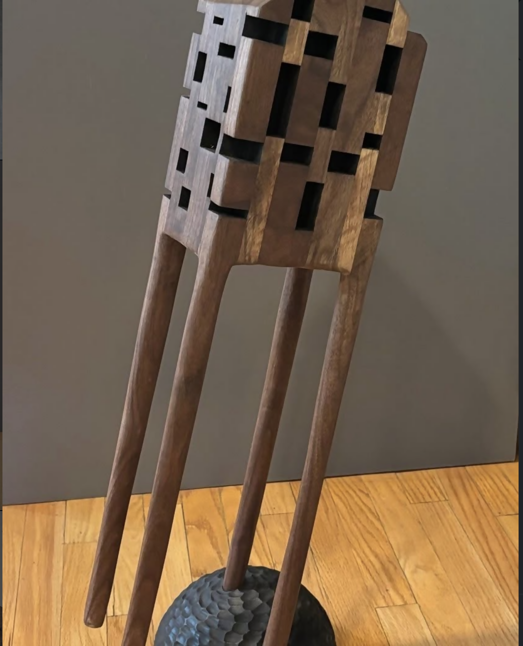 "Housing Insecurity" sculpture