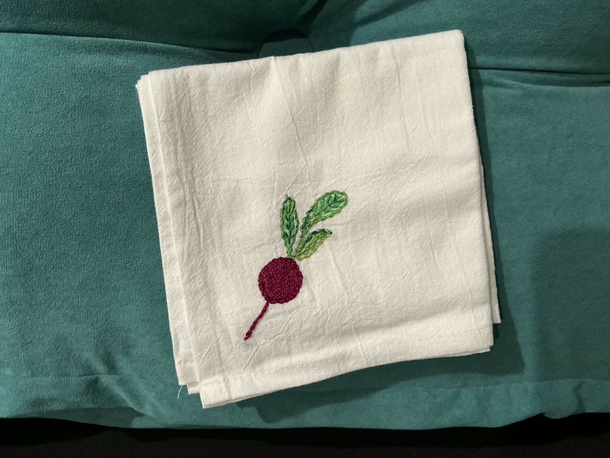Radish,large kitchen towel