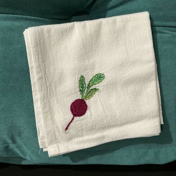 Radish,large kitchen towel