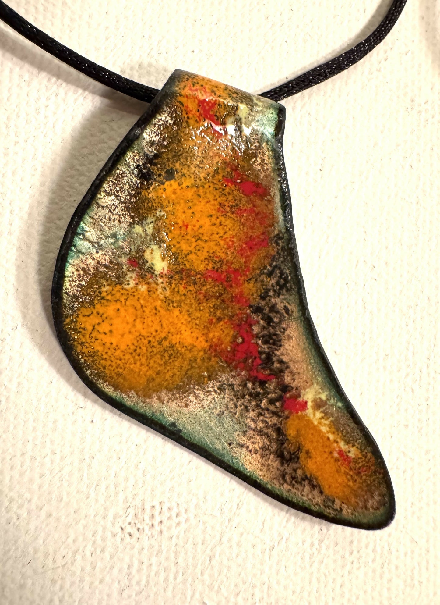 Enamel pendants