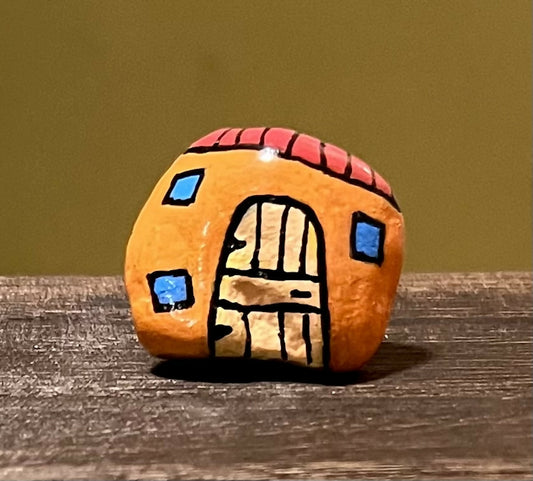 Gnome Home, Small: Orange, Red