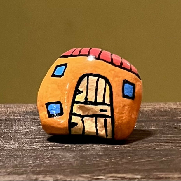 Gnome Home, Small: Orange, Red